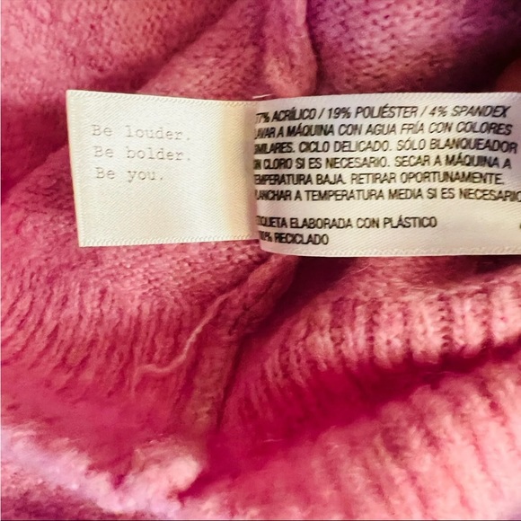 A New Day Women's Light Pink Crewneck Pullover Knit Sweater Size Small - Picture 6 of 6